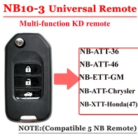 nb10 3 buttons auto remote keys for kd900 machine