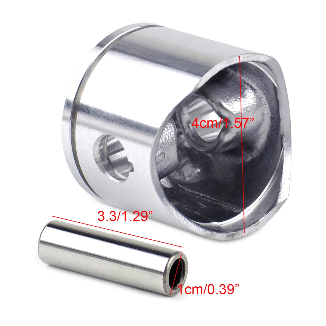 LETAOSK 40 мм поршень Circlip Pin комплект Замена подходит для Husqvarna 41 141 142 бензопила 530 06 94
