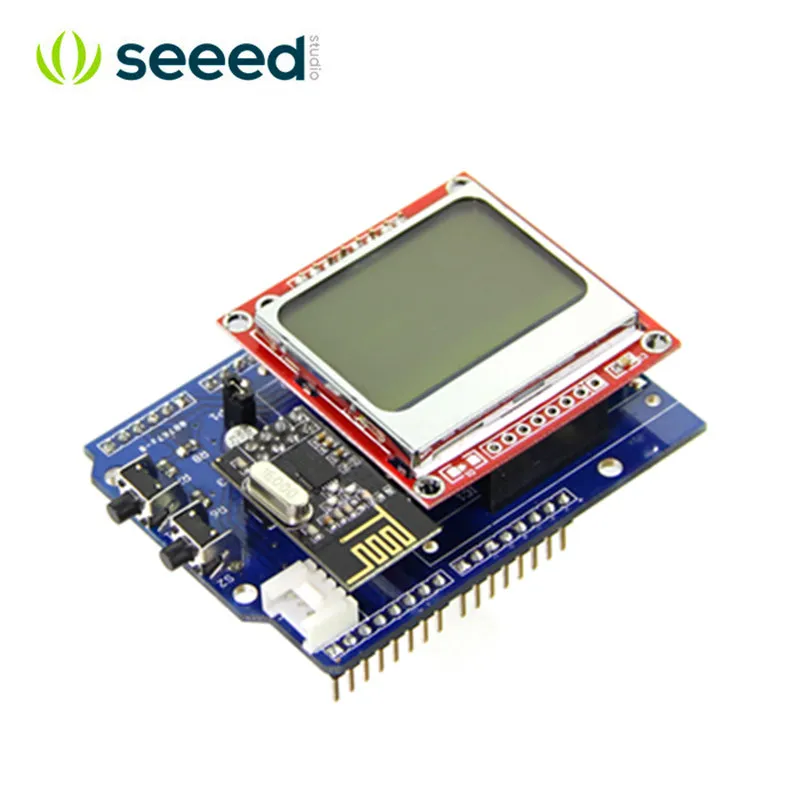 

Energy Monitor Shield -- Monitoring System with LCD Sc