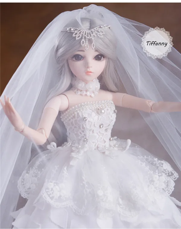 Роскошные куклы Jimusuhutu-Doris, 60 см, SD BJD, модные куклы для девочек, 1/3, набор из смолы с шариковым шарниром, красивая кукла для девочек, сюрприз, подарок для девочки - Цвет: S1 Tiffanny