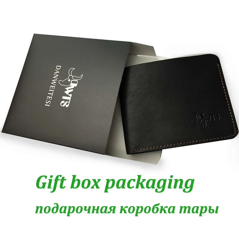 [DWTS100% Для мужчин S Пояса из натуральной кожи кошельки Короткие Двойные кошелек