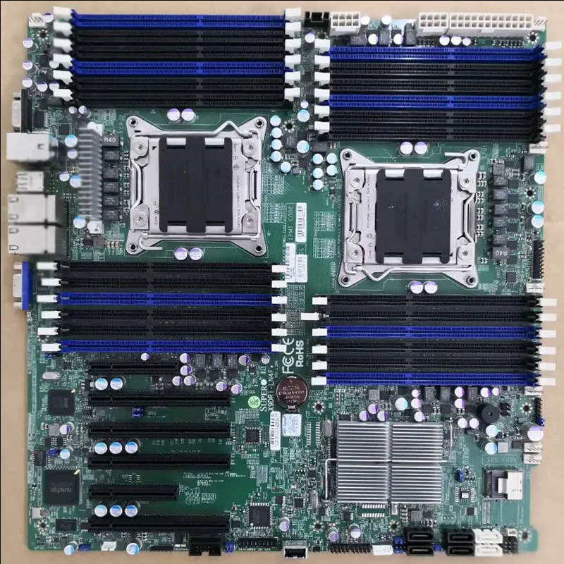 X9DRI-LN4F+ E5 Dual X79 Dual материнская плата 2011 Pin Серверная материнская плата поддержка M.2