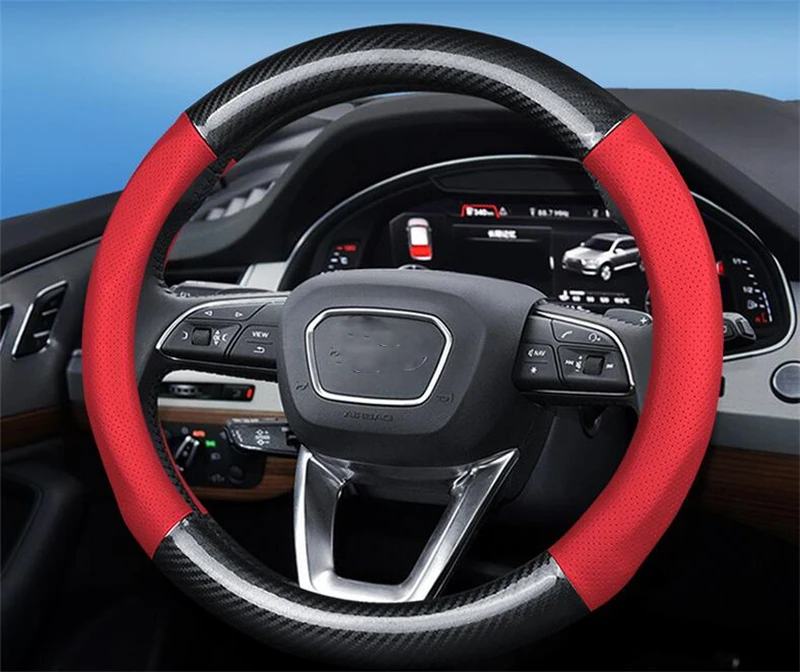 Автомобиль рулевого колеса крышка 37 38 см 1" для toyota camry corolla axio altis rav4 4runner C-HR Fortuner Harrier Highlander Kluger