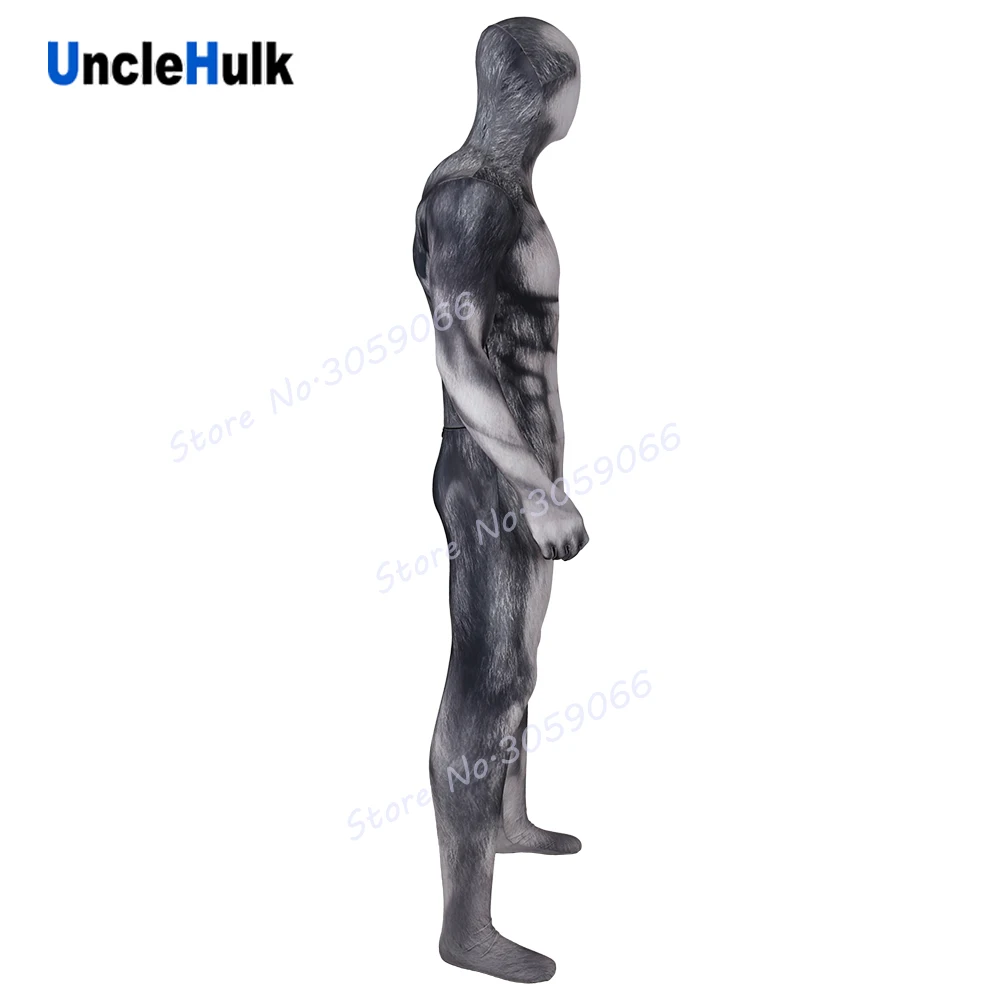 Костюм для Хэллоуина из спандекса с собакой зентай Хаски | UncleHulk|