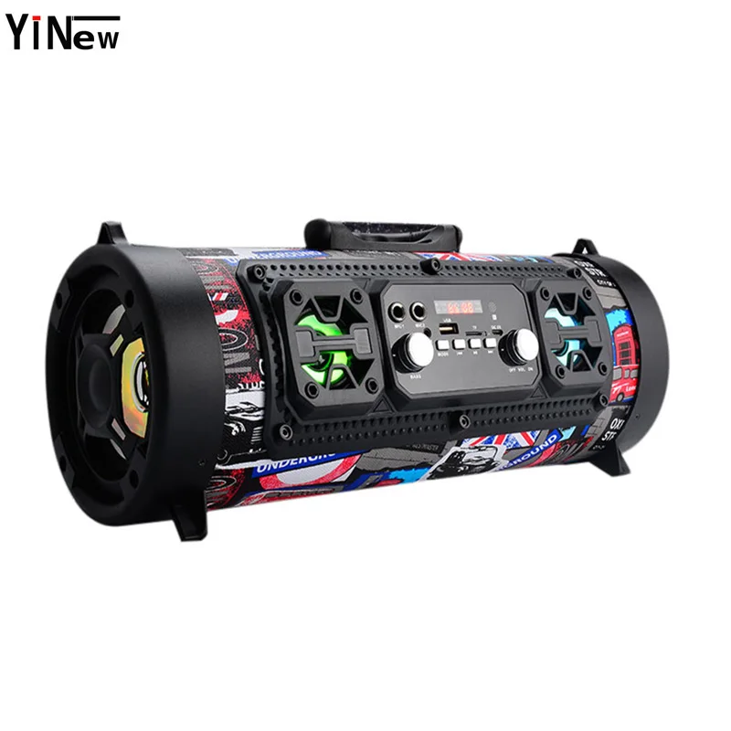 Hifi портативный Bluetooth динамик fm-радио перемещение KTV 3D звуковое устройство
