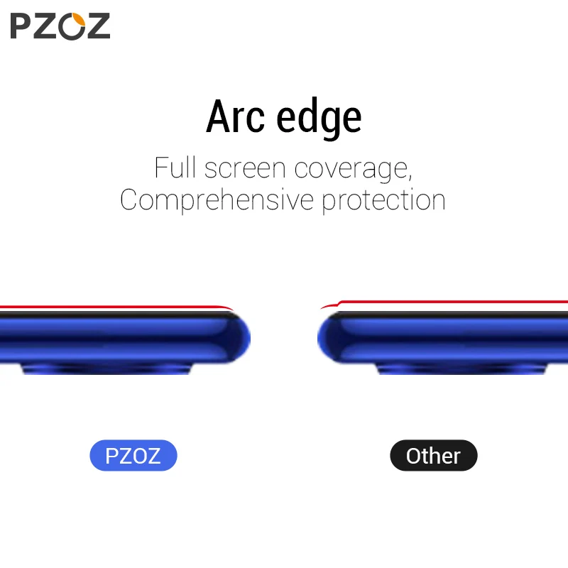 PZOZ для Xiaomi Redmi Note 9s 7 8 K20 7A Mi 10 CC9e Pro 9t Mi9 защита экрана полное покрытие Закаленное