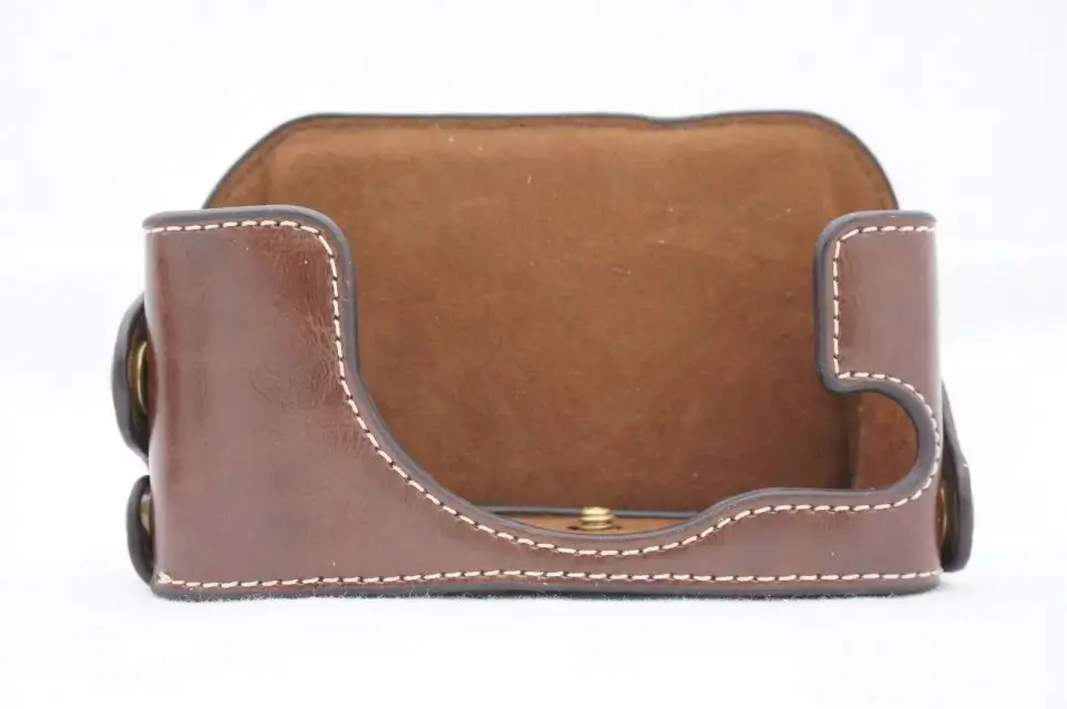 Чехол для видеокамеры RX1 RX1R из ПУ кожи с рукояткой чехол Sony DSC-RX1R (несовместим RX1RII) |