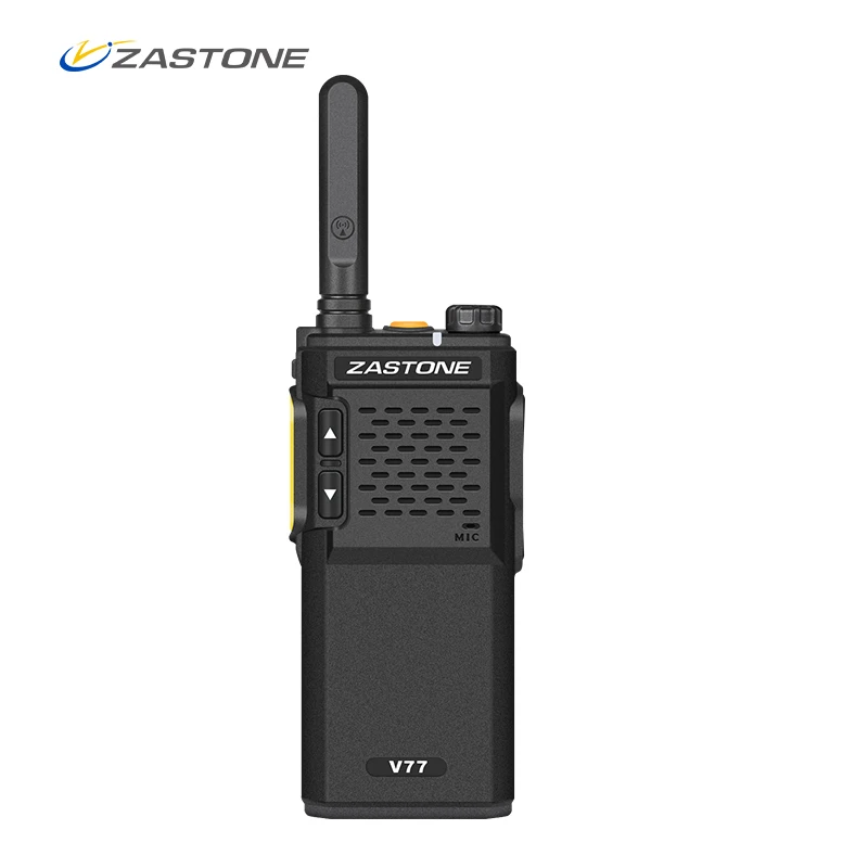 ZASTONE V77 портативная рация UHF 400 470MHz двухстороннее радио мини КВ трансивер|walkie talkie