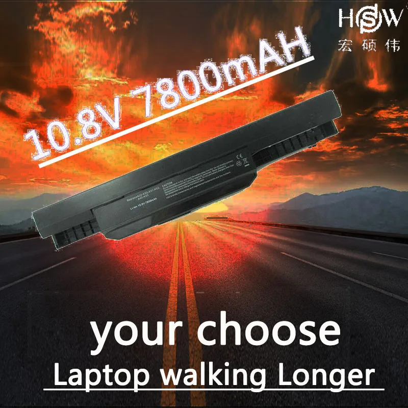 Аккумулятор для ноутбука HSW аккумулятор ASUS A43E A53S K43E K43U K43S X54 X54H K43SJ X54C X84 K53S K53 K53SV K53T