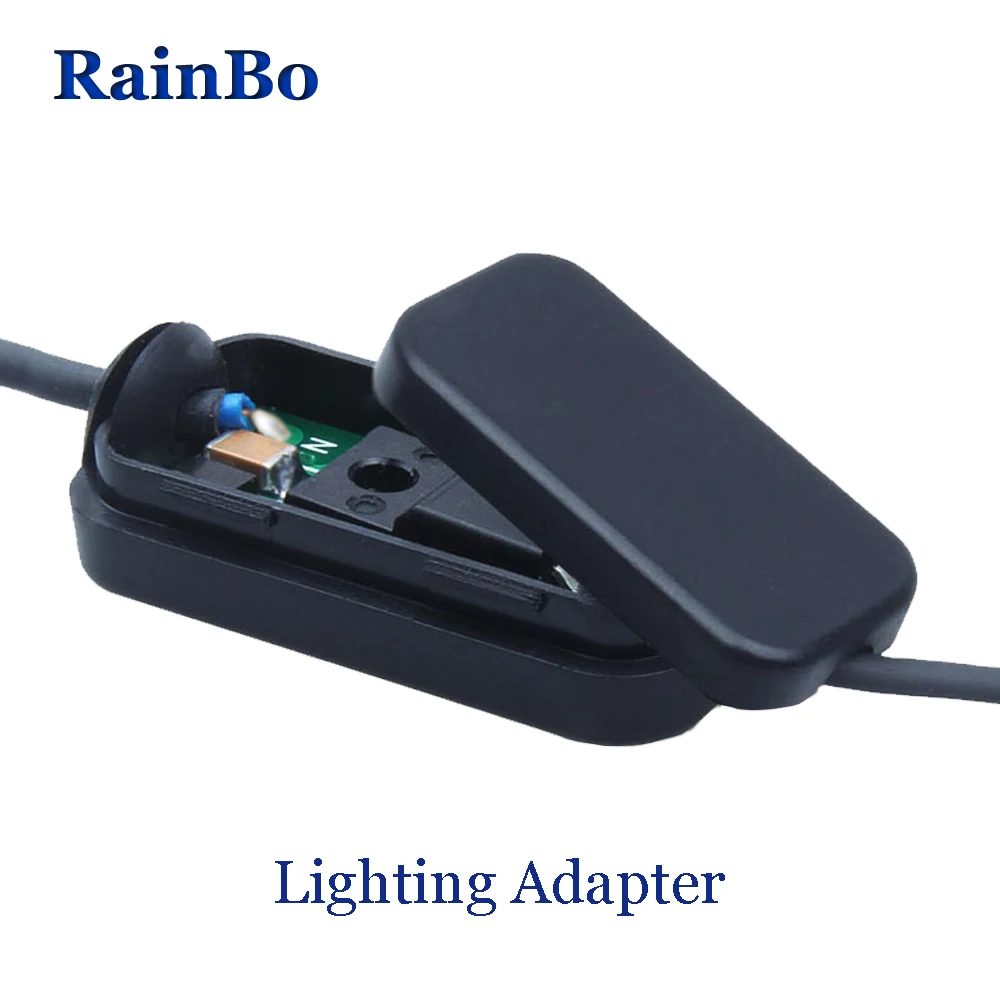 RainBo Lighting-Adapter Спаситель низкой мощности-светодиодная лампа-черный Plastic-Materials-LA101 |