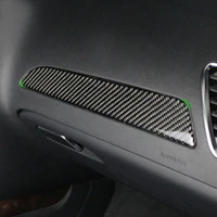 car carbon fiber left driver side dashboard decor cover trim for audi a4 b8 2009 2010 2011 2012 2013 2014 2015 2016
