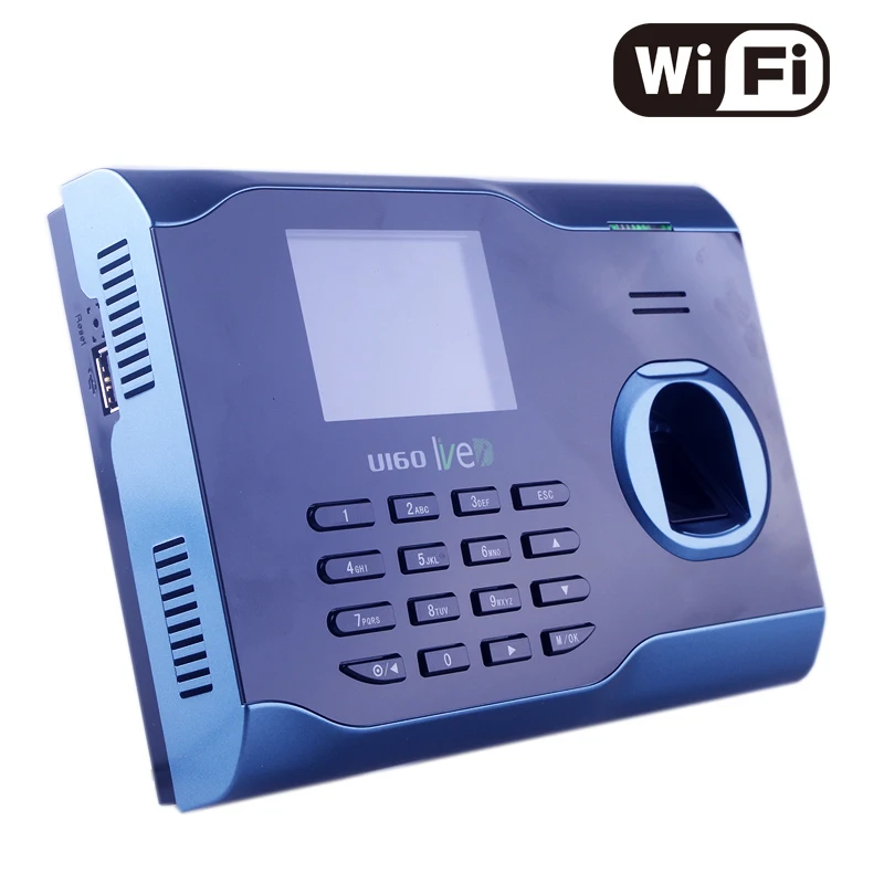 Многоязычная поддержка Wi Fi посещаемость отпечатков пальцев время посещаемости