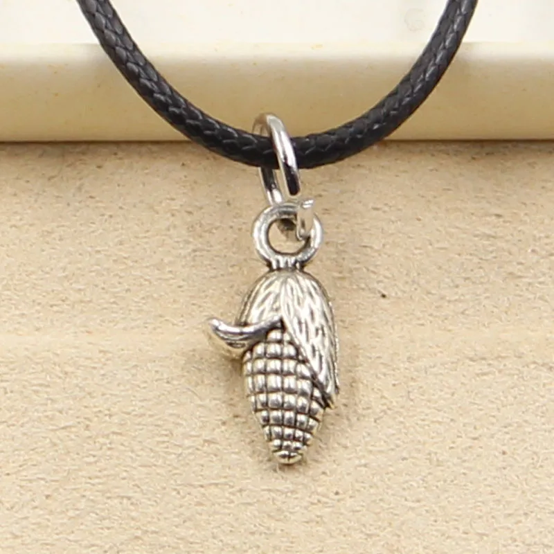 Новинка прочный черный кукурузный чокер из искусственной кожи с ушками Cob