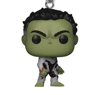 Модные ювелирные изделия Популярная игрушка брелок Marvel Американский капитан Железный человек Грут брелок детский волшебный женский брелок - Цвет: Темный хаки