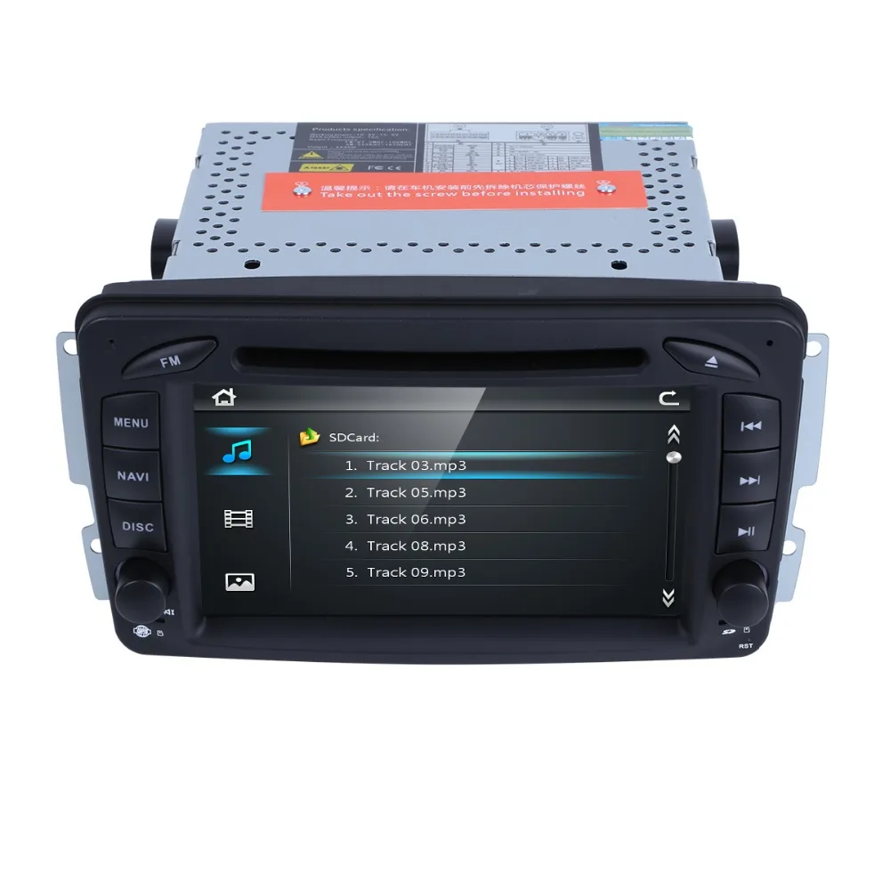 HD 7 "сенсорный автомобильный dvd плеер с экраном для Benz W203 W208 W209 W210 W463 Vito Viano Autoradio