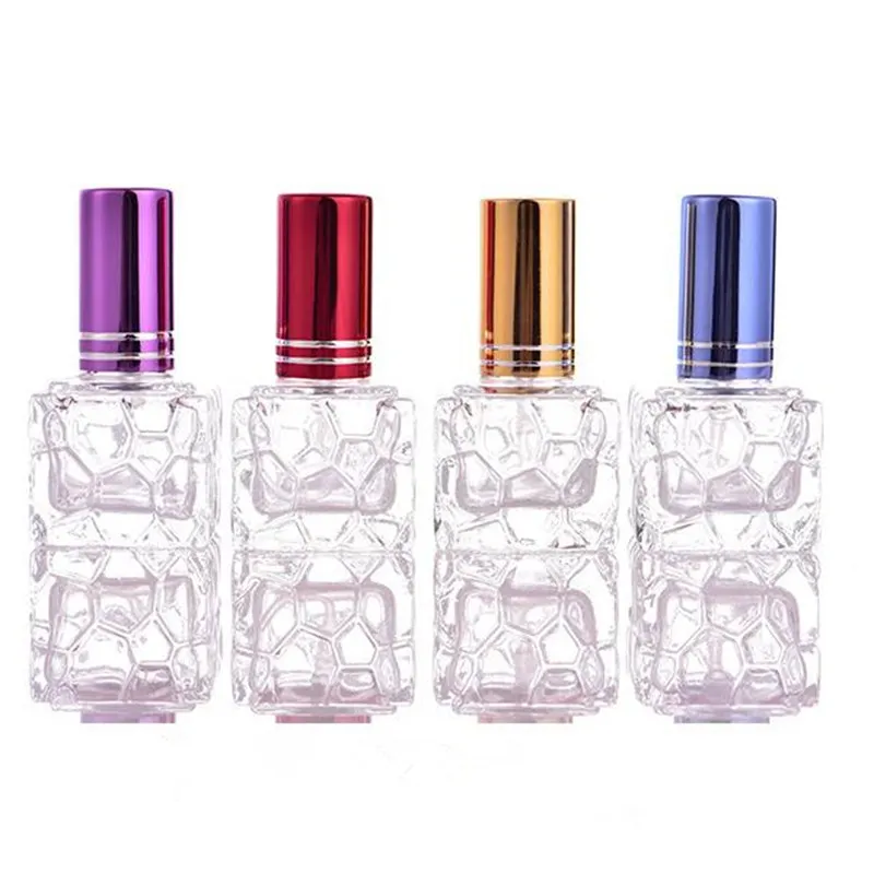 

6ML Fishtail Transparent Glass Refillable Bottles Perfume Spray Bottle Atomizer Perfume Bottle Portable Bottle F20172407