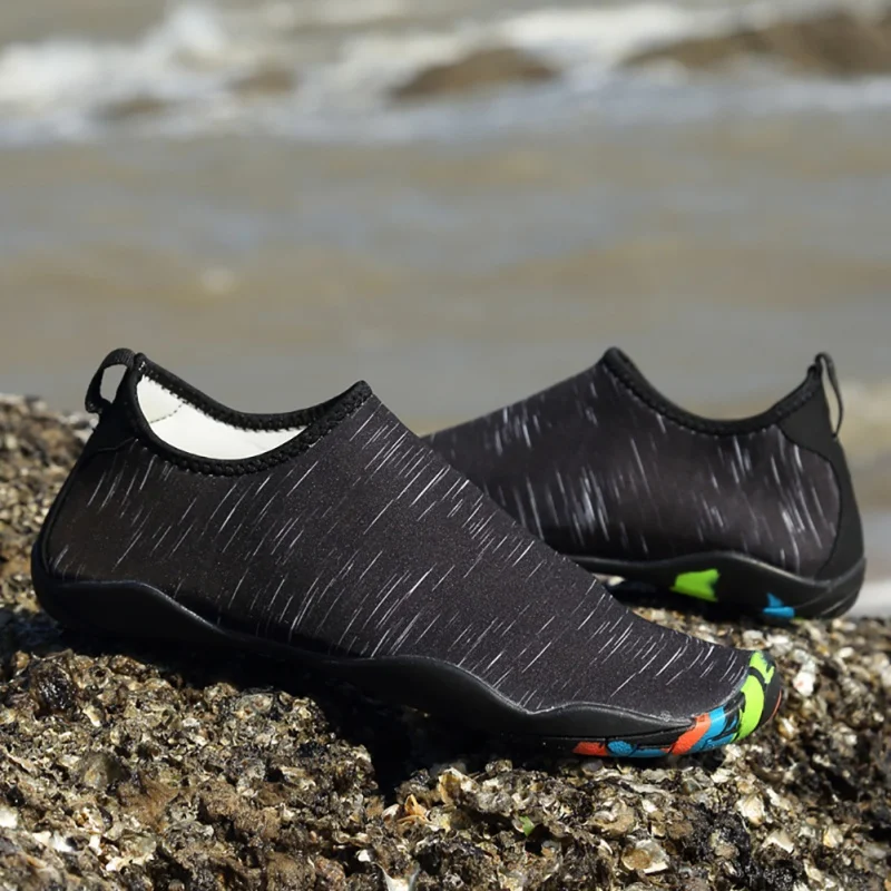 

Men women beach swimming water adult neutral Beach soft seaside shoes speed dry light breathable upstream Creek shoes