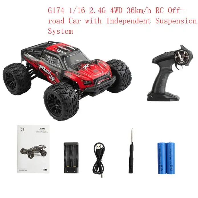type12 1:16 радиоуправляемые машинки 2,4 г 4WD 40 км/ч Радиоуправляемый альпинистский автомобиль с самостоятельной системой подвески матовый мотор глубокий рифленый Открытый монстр грузовик - Цвет: type12