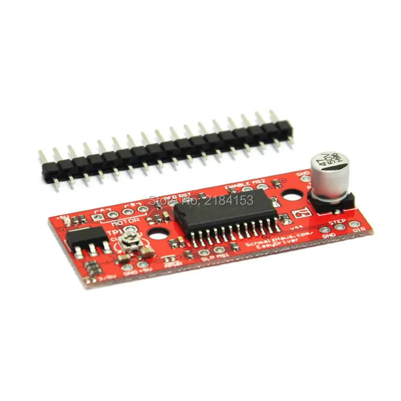 20 шт./лот шаговый двигатель easydriver Драйвер V44 A3967 модуль | Электроника