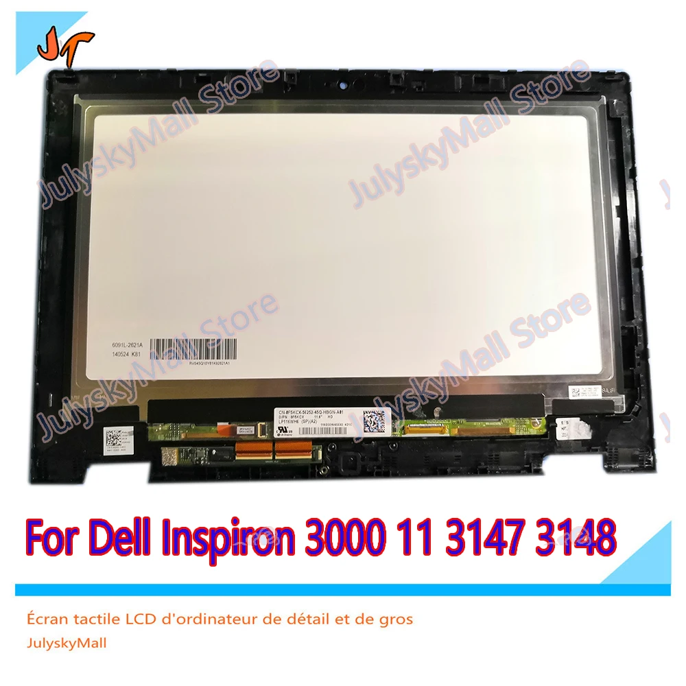 11 6 &quotНоутбук Замена LCD сенсорный экран дигитайзер стекло компоненты + рамка для