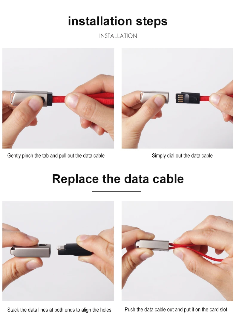 Многофункциональный USB кабель для iPhone/type C/Micro usb кабель для зарядки брелок аксессуар Портативная зарядка кабель для синхронизации данных зарядное устройство