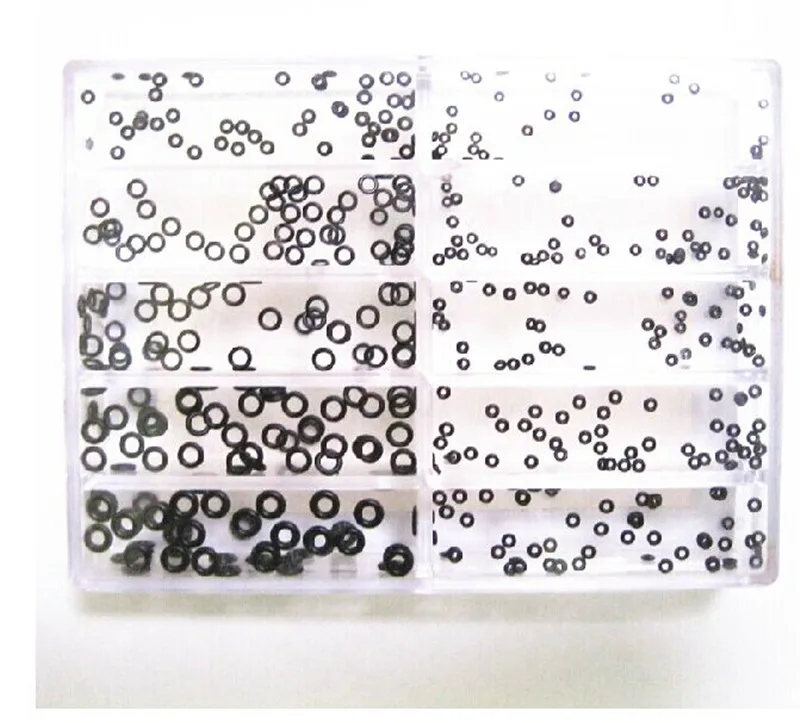 10 размер резиновые часы Корона прокладка уплотнительное кольцо ремонтный набор 1