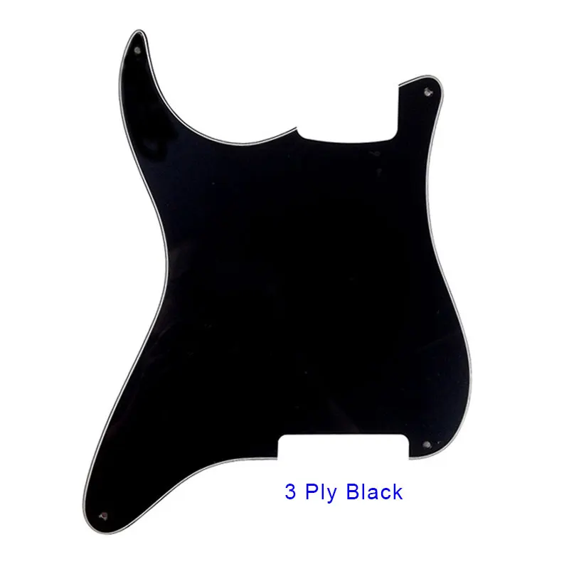 Pleroo качественные гитарные детали для левой руки 4 гитара отверстия Stratocaster Pickguard