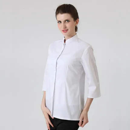 Summer Unisex Chef Jacket Tops Kitchen Clothing Waiter Overalls Hotel Restaurant Canteen Coffee Shop Workwear Uniforms Clothes |