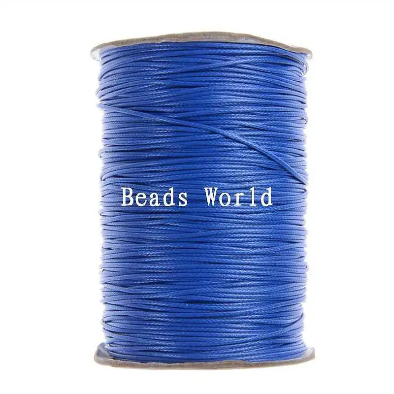 Best Quality 1 Roll(Approx 170M) Wax Rope Handmade DIY Jewelry Thread Cotton Cord Findings 1mm Dia(W05600-W05607) | Украшения и