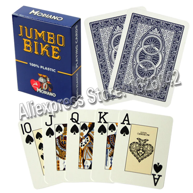 XF Modiano Jumbo велосипед с боковой маркировкой карты для покера анализатор/покер предсказатель/кард-ридер/покер сканер Обман в карточные игры