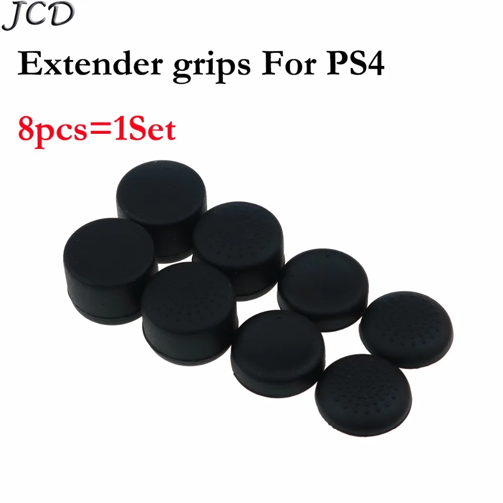 

JCD 20Set Enhanced Silicone Analog Controller Thumb Grip Cap Skin Cover for Sony PlayStation 4 PS4 Controller PS4 Slim PRO