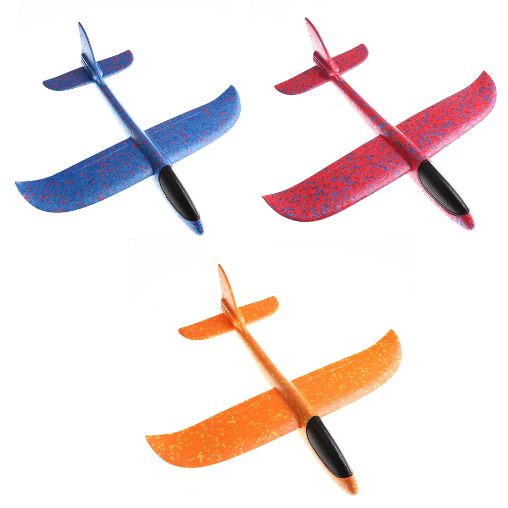 

16 Styles EVA Aircraft Airplane Made Of Foam Plastic Hand Launch Throwing Glider Inertial Foam Airplane Plane Model Outdoor Toys