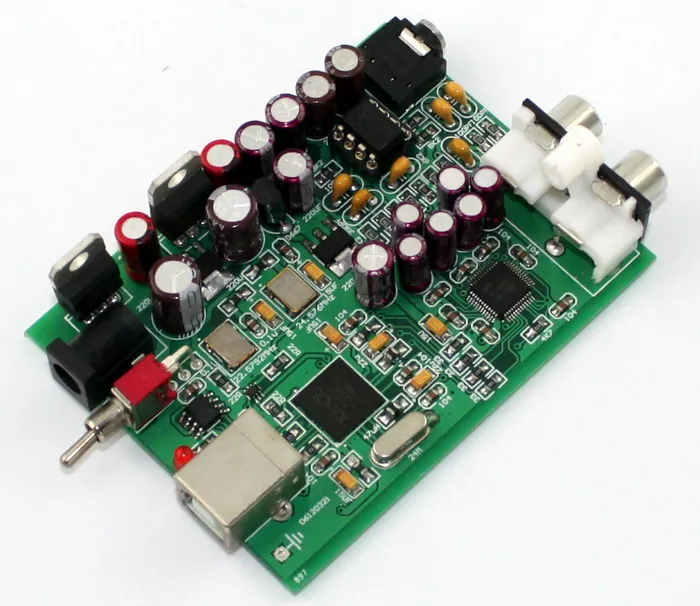 Новый декодер XMOS U8 + AK4490 AMP NE5532 USB DAC звуковая карта выход для наушников Поддержка PCM