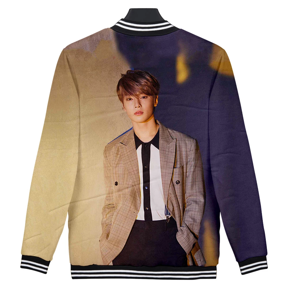 Защищает Детские 3D бейсбольная куртка-пилот 2019 kpop альбом StrayKids на каждый день в