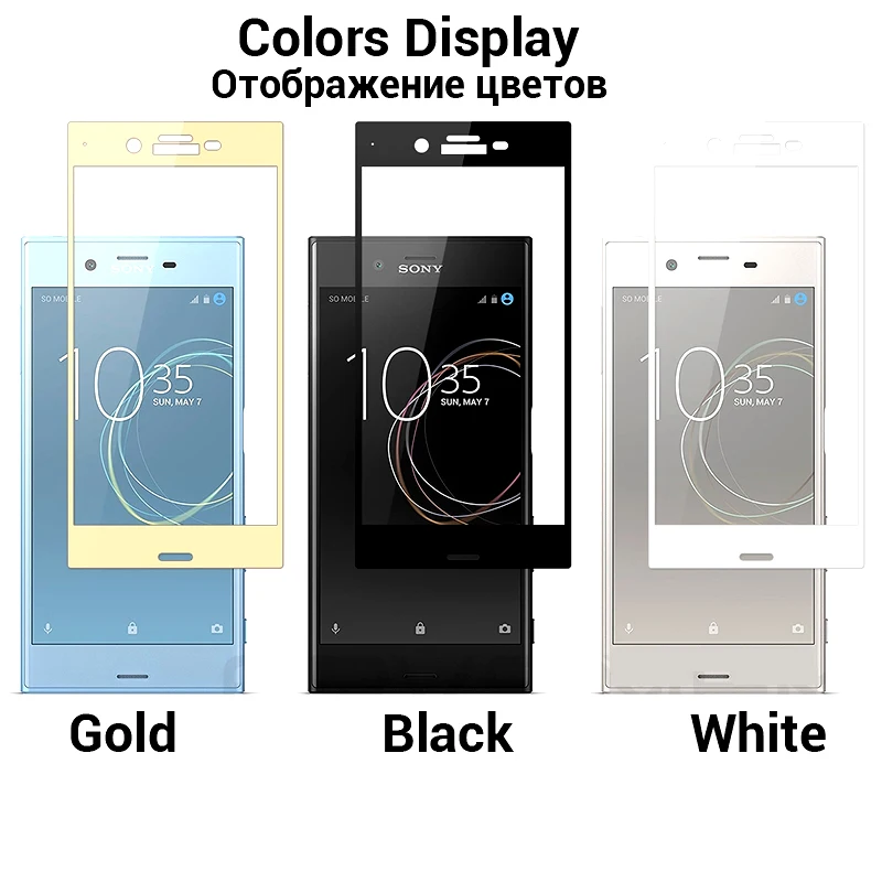 Для sony Xperia XA стекло 3D полное покрытие закаленное стекло для sony Xperia XA 1 Ультра чехол с защитной пленкой для экрана для sony XA1 plus
