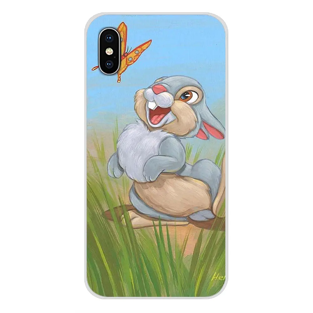 Аксессуары чехлы для телефонов Чехлы Bambi Thumper Samsung Galaxy S3 S4 S5 Mini S6 S7 Edge S8 S9 S10 Lite Plus Note 4