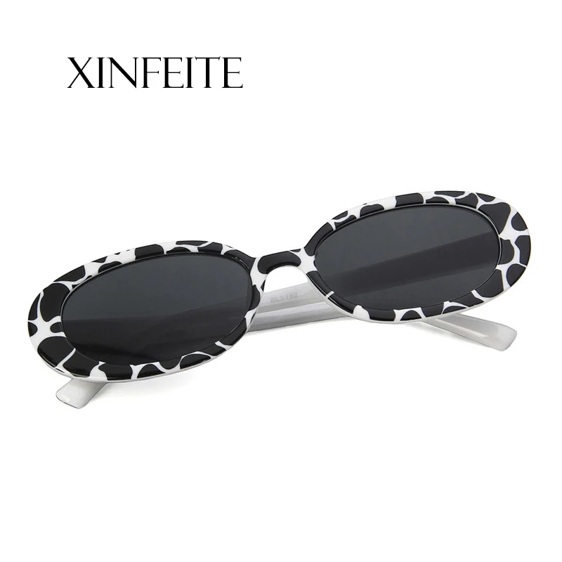 Xinfeite солнцезащитные очки новый тренд Personaltiy маленькая овальная оправа для