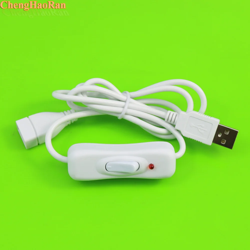 ChenghaoRan 1 шт. USB 2 0 кабель папа-мама с 304 переключателем/световой индикатор шнур