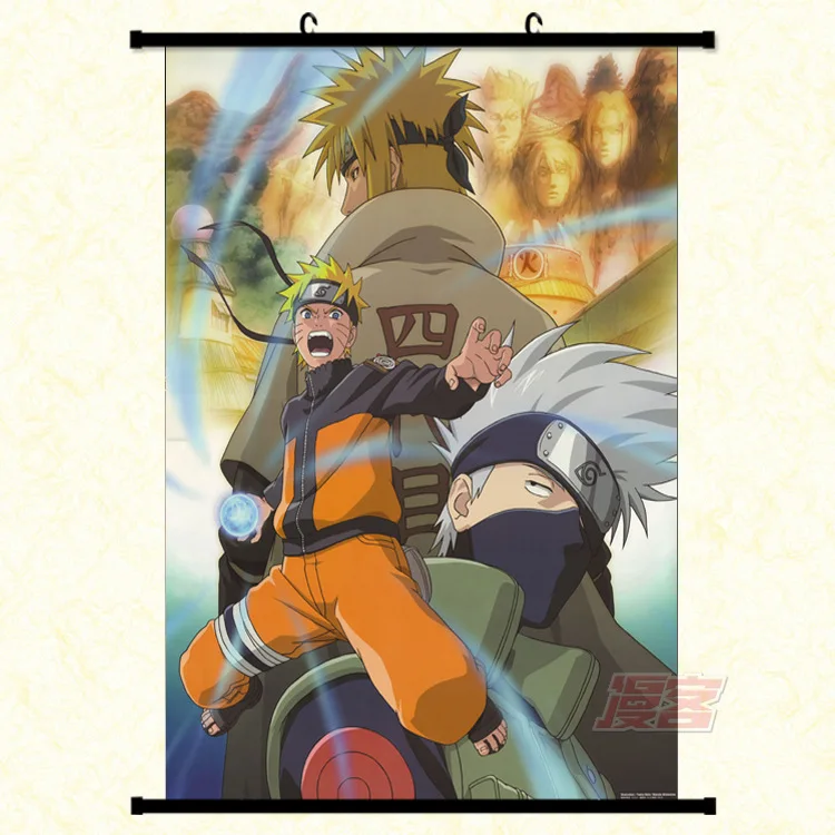 Naruto Uzumaki Assassins цветная фантазия мотивационное абстрактное искусство Laminas Decorativas