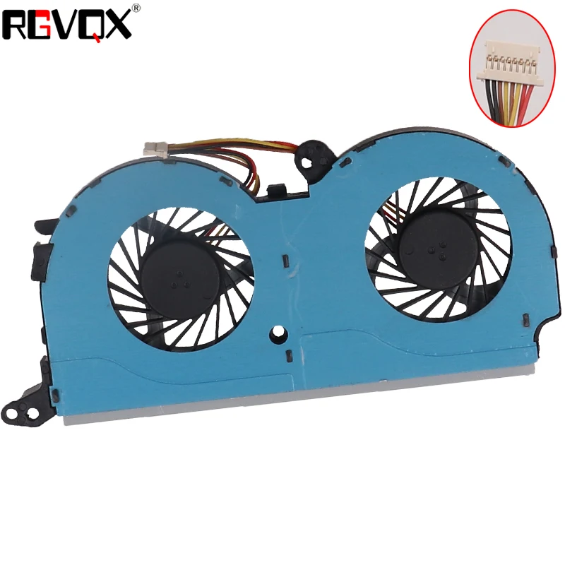 

NEW Laptop Cooling Fan For Lenovo IdeaPad Y40-70 8pin 5V 0.4A PN: DC28000BZA0 ADD2 0A 27L 000 02DA CPU Cooler Radiator