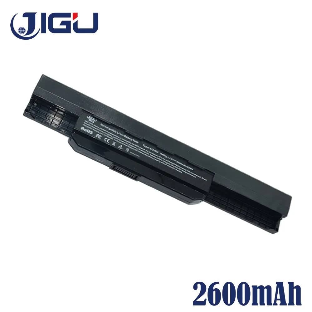 Аккумулятор для ноутбука JIGU ASUS X43BY K84 P43F K53JC X43S P53 K53JT X44C K84L Pro4H X53BY K53S X84HR K53JF Series X43E |