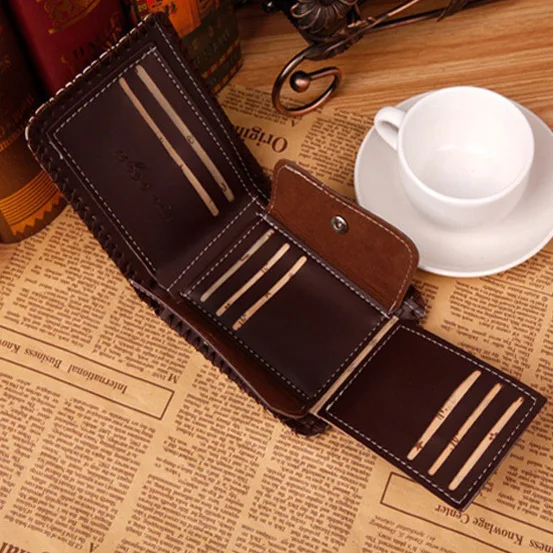 Модные мужские бумажники держатель для карт и сменный карман монет дизайнерский
