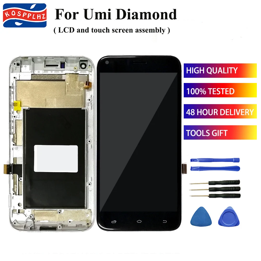 K0SPPLHZ 100% протестированный для Umi Diamond ЖК-дисплей и кодирующий преобразователь