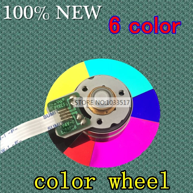

40MM diameter projector color wheel for optoma OEX9132 6 color