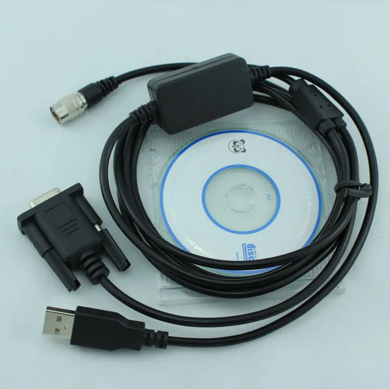 Topcon тахеометра микро B Y кабель для передачи данных FC 24Y USB/COM Кабель данных|Кабели