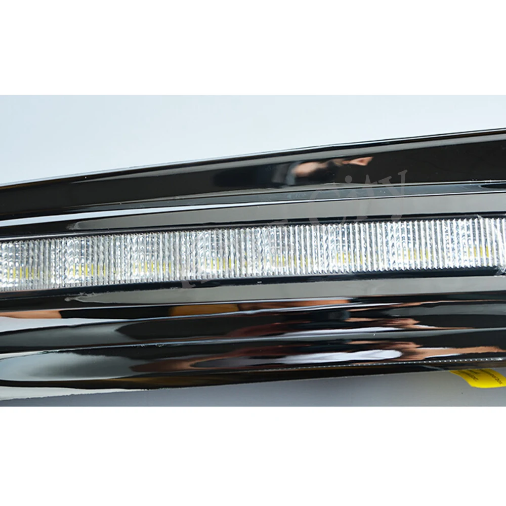 CAPQX 1 пара для Honda Europe Accord 2011-2013 светодиодные дневные ходовые огни дневсветильник