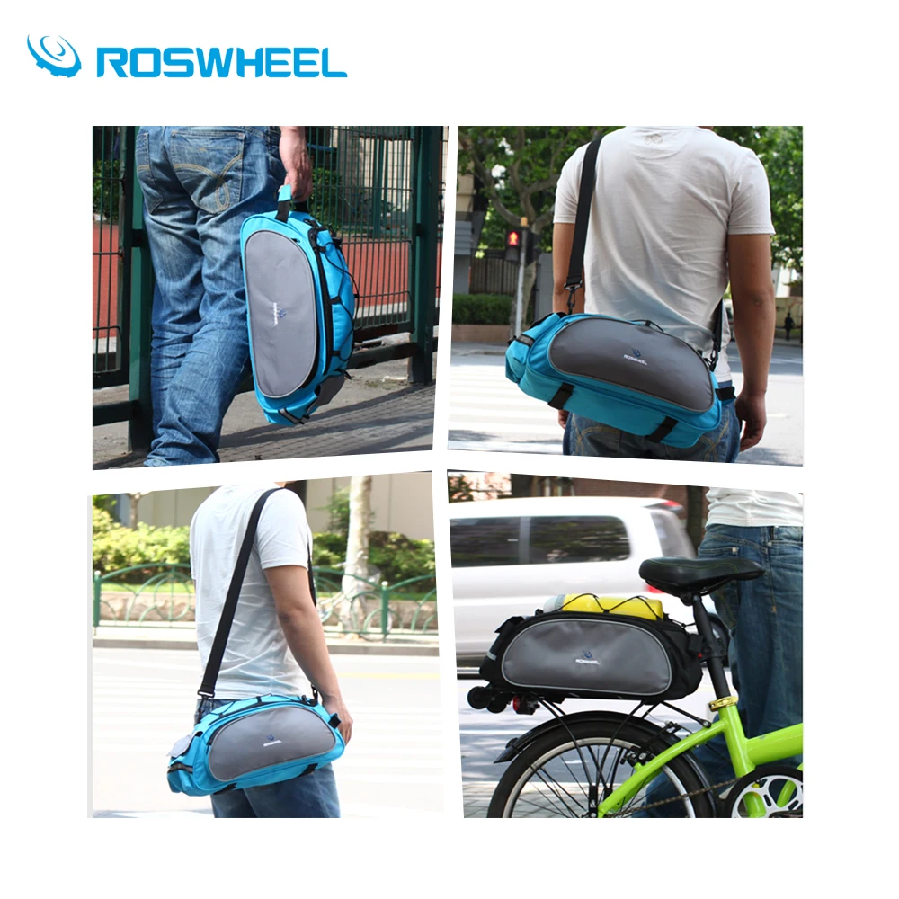 Велосипедная сумка Roswheel многофункциональная задняя Сумка 13л для велосипедного