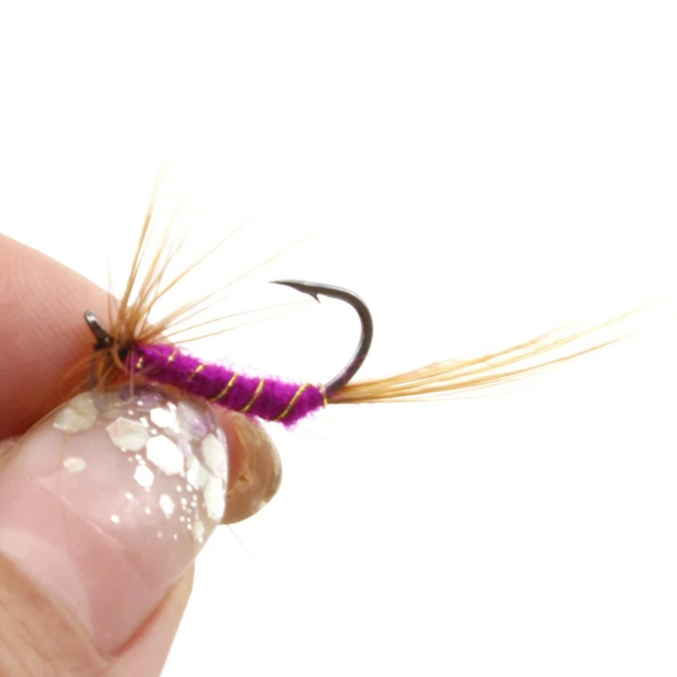 12 шт крючки для бронзовых морских рыболовных крючков бабочка Стиль лосося