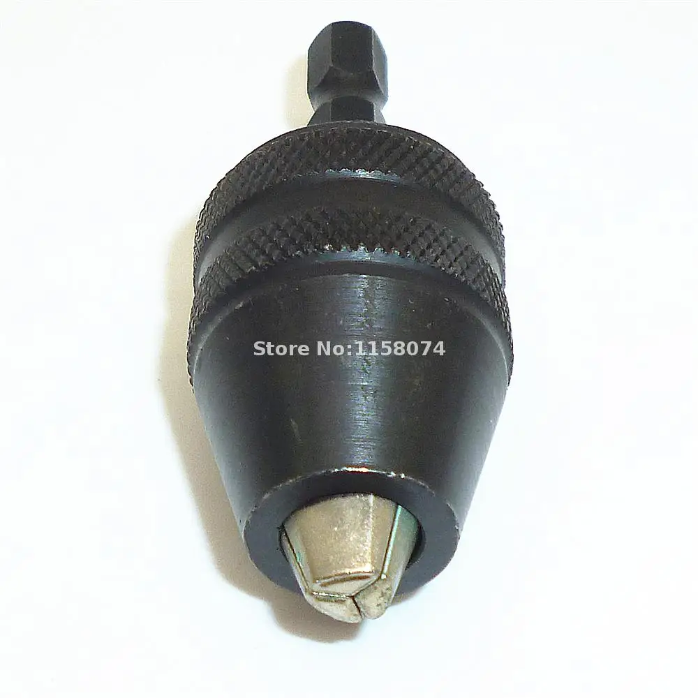 Keyless Бурильные долото Зажимы Quick Change адаптер конвертер 1/4 &quotдюймов шестигранным