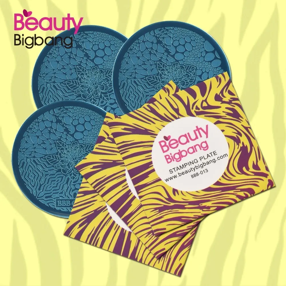Трафареты BeautyBigBang из нержавеющей стали для стемпинга ногтей 5 6 см|Шаблоны дизайна